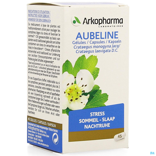 Aubeline 350 mg 45 Capsules | Stress - Nervositeit