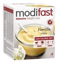 Modifast Intensive Pudding Vanille 8x55g | Vos produits minceur au meilleur prix