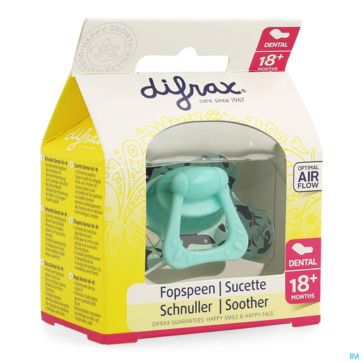 Difrax Dental Fopspeen Extra Forte Vanaf 18 Maanden | Fopspenen