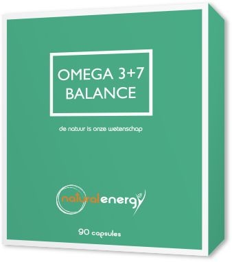 Omega 3+7 Balance Natural Energy 90 Capsules | Peau