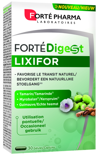 FortéDigest Lixifor 30 Capsules | Digestion - Transit