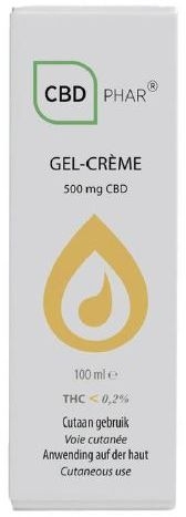 CBD Phar Gel - Crème 100 ml | Gewrichten - Spieren