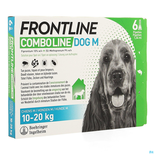 Onnauwkeurig litteken cowboy FRONTLINE Combo Line Dog M 6P | Geneesmiddelen voor honden