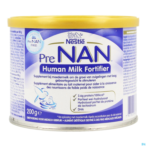 PrenNAN Human Milk Fortifier 200g | Specifieke melk