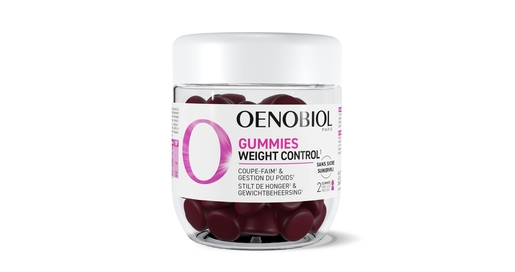 Oenobiol Gummies Weight Control 60 Gummies | coupe-faims et modérateurs d'appétit