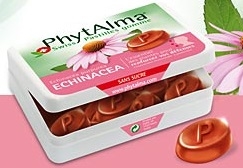 PhytAlma Pastilles Gum Echinacea + Stevia 50g | Natuurlijk afweersysteem