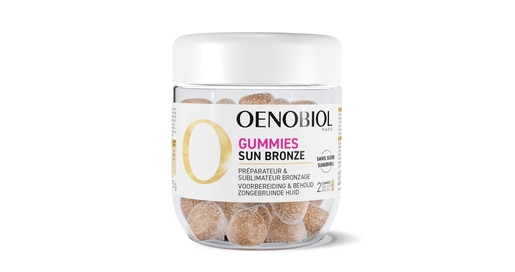 Oenobiol Gummies Sun Bronze 60 Gummies | Voedingssupplementen en bruiningsactiverende producten