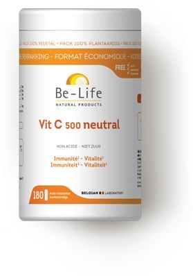 Be-Life Vit C 500 Neutral 180 Capsules | Antioxidanten