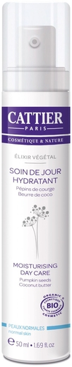 Cattier Elixir Végétal Crème de Jour Hydratante 50ml | Soins du jour