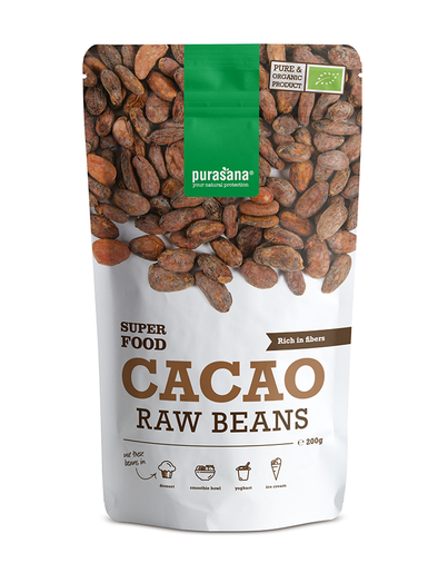 Purasana Fèves de Cacao 200g | Super Food