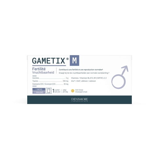 Gametix Man Vruchtbaarheid 30 Zakjes | Vruchtbaarheid