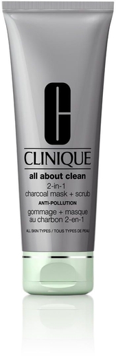 Clinique AAC Charcoal Clay Mask + Scrub 100 ml | Scrubs - Peeling