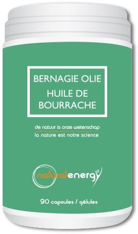 Bernagieolie Natural Energy 90 Capsules | Menstruatie