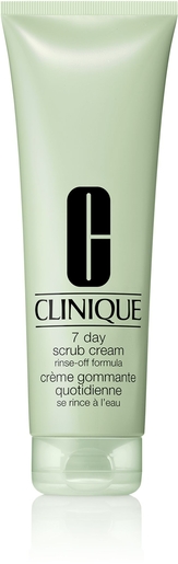 Clinique 7 Day Scrub Crème Gommante Quotidienne 100ml | Exfoliant - Gommage - Peeling