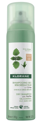 Klorane Droogshampoo Getinte Brandnetel Spray 150 ml (nieuwe formule) | Shampoo