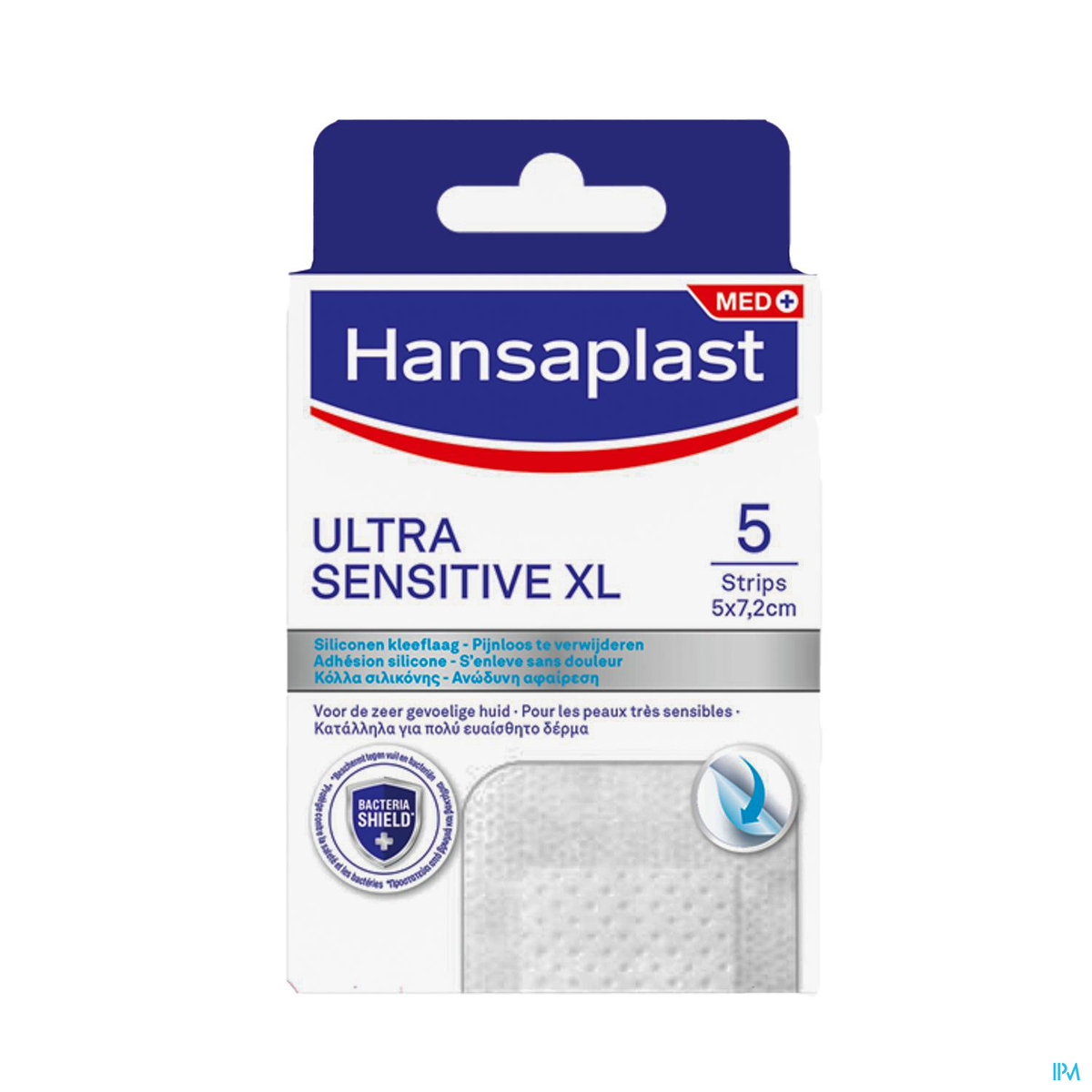 douche behang Spin Hansaplast Pleisters Ultra Sensitive XL 5 Stuks | Verbanden - Pleisters -  Banden