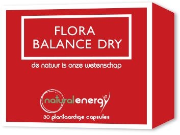 Natural Energy Flora Balance Dry V-caps 30 | Probiotica - Prebiotica