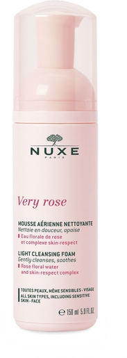 Nuxe Very Rose Mousse Aérienne Nettoyante 150ml | Démaquillants - Nettoyage