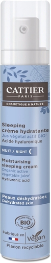 Cattier Sleeping Crème Hydraterend Bio 50 ml | Nachtverzorging