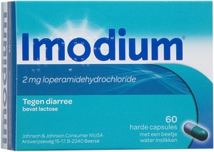 Imodium 2mg 60 Gélules