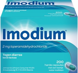 Imodium 2mg 200 Gélules