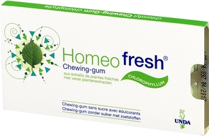 Homeofresh Chewing-Gum Plantes Fraiches Sans Sucre 1 x 12