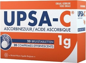 UPSA-C 20 Comprimés Effervescents x1g