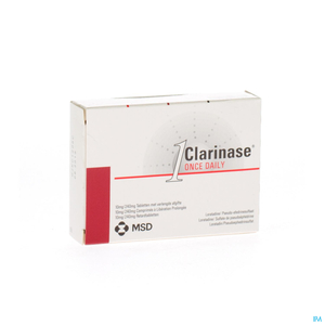 Clarinase 240mg/10mg Once Daily 7 Comprimés