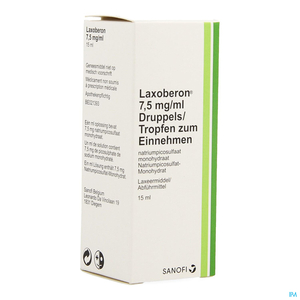 Laxoberon 7.5mg/ml Solution Buvable en Gouttes 15ml