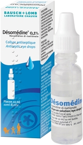 Desomedine 0,1% Collyre Antiseptique 10ml