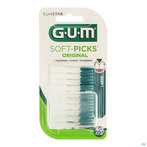 GUM 40 Soft-Picks Original Fluor Large