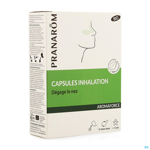 Pranarôm  Aromaforce Capsules Inhalation 15 Mono-Doses Bio