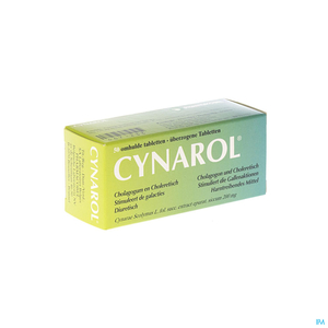 Cynarol 200mg 50 Comprimés Enrobés