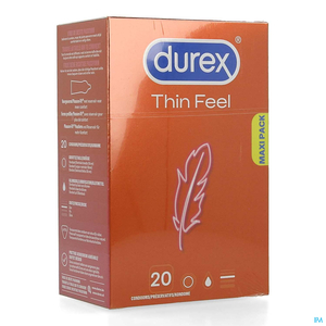 Durex Thin Feel Préservatifs 20
