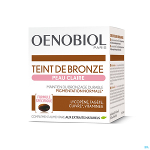 Oenobiol Teint Bronzé Peau Claire 30 Capsules