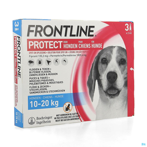 Frontline Protect Spot On Chien 10-20 kg 3x2ml