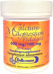 Calcium Magnesium Pidolate 600/100mg V-caps 60