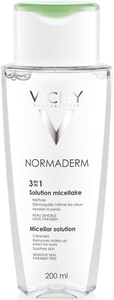 Vichy Normaderm Solution Micellaire Peaux Sensibles 3en1 200ml