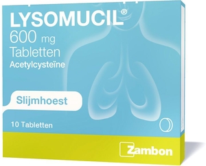 Lysomucil 600mg 10 Comprimés