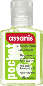 Assanis Pocket Gel Mains Pomme-Poire 20ml
