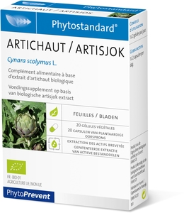 Phytostandard Artichaut 20 Capsules
