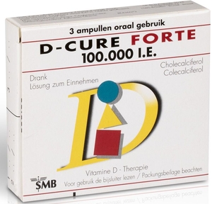 D-Cure Forte 100.000 UI 3 Ampoules