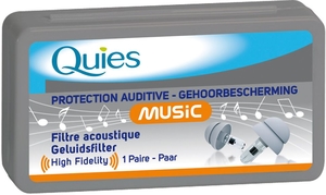 Quies Protection Auditive Music (1 Paire)