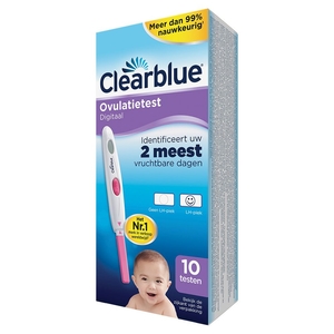 Clearblue Test d&#039;Ovulation Digital 10 Tests