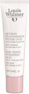 Widmer Soin Teinté Hydratant UV20 Naturel 01 Sans Parfum 30ml