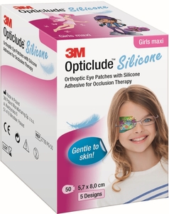 Opticlude 3M Silicone 50 Eye Patch Girl Maxi