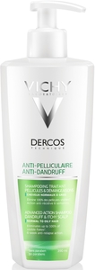 Vichy Dercos Shampooing Anti-Pelliculaire pour Cheveux Normaux à Gras 390ml