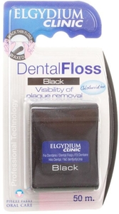 Elgydium Clinic Dental Floss Black 50m