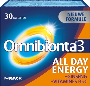Omnibionta-3 All Day Energy 30 Comprimés (nouvelle formule)