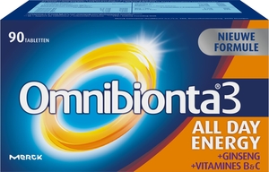 Omnibionta-3 All Day Energy 90 Comprimés (nouvelle formule)